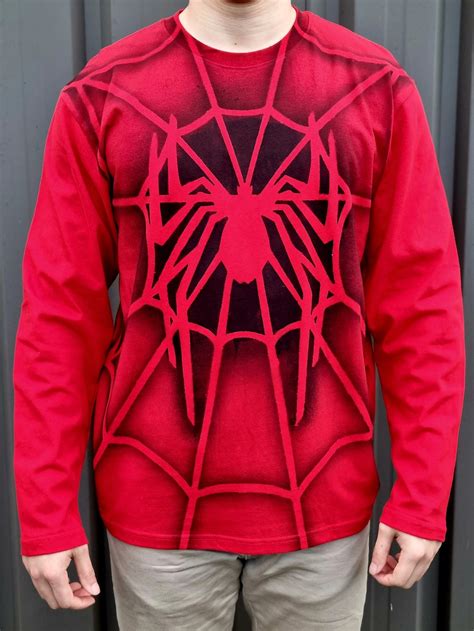 The Human Spider Shirt Sam Raimi spider Man 2002 Movie Tobey Maguire ...