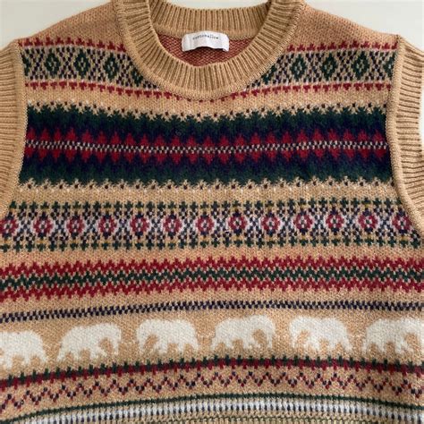 Customellow Chunky Sweater Vest-Bust 40 – Outdated