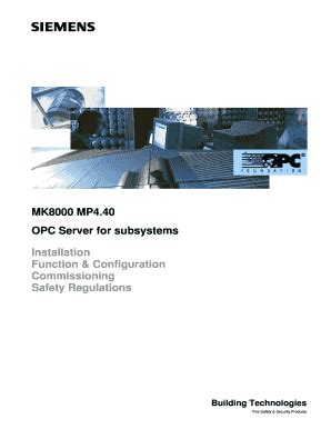 Fillable Online Installation, Configuration, and Commissioning ...