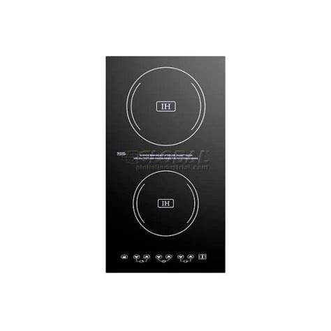 Summit Appliance Div. Summit-Built-In Induction Cooktop, 2 Zones, Black ...