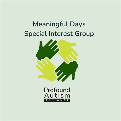 Profound Autism Meaningful Day Special Interest Group Meeting ...