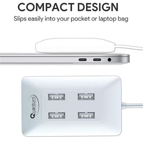 BUY2 GET1 :- Quantron QUH-220 USB 4-Port Hub | High-Speed, Portable Co ...