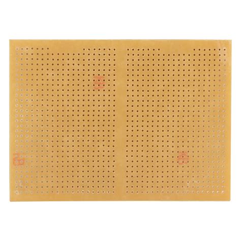 General Purpose PCB Breadboard - FR2 (Set of 10) 110mm x 80mm - with h ...