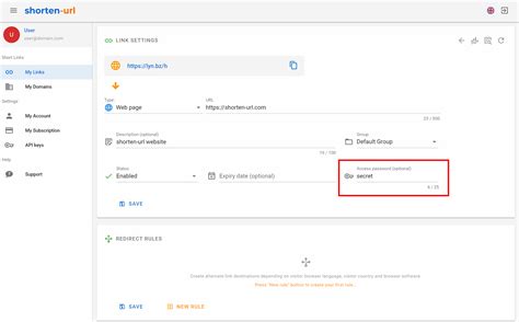 shorten-url : Professional URL shortener service