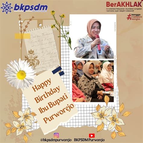 Selamat Ulang Tahun Ibu Bupati