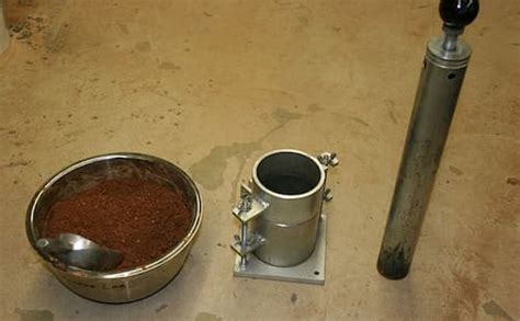 Modified Proctor Compaction Test 的图像结果