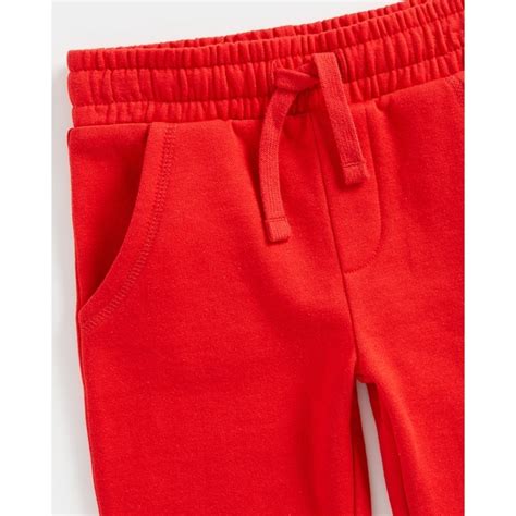 Buy Boys Jogger Slant Pocket-Red Online at Best Price | Mothercare