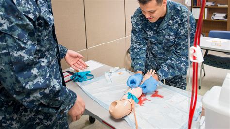 Pensacola Naval Hospital corpsmen review vital skills for dangerous ...