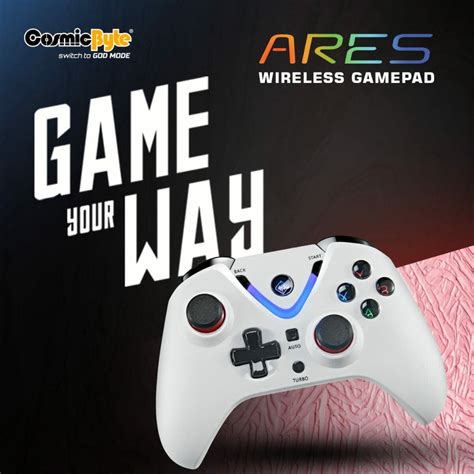 Buy COSMIC BYTE Ares Wireless Console (White) | Elitehubs.com– EliteHubs