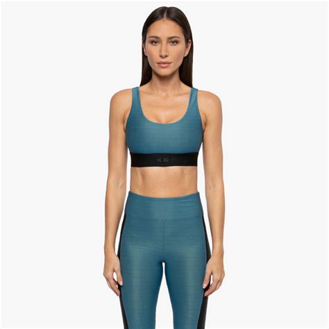 KORAL - Inner Iridescente Sports Bra – Mazeix