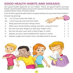 Children’s Health Education Book 3 for Kids Age 7-8 Years | 80 Pages ...