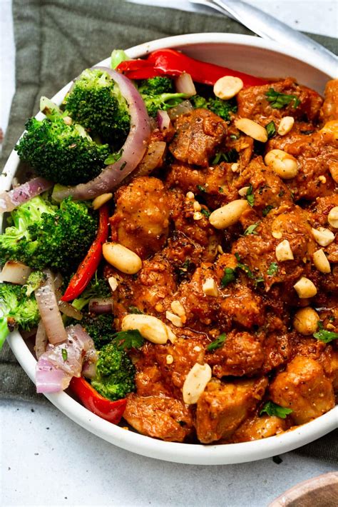 Delicious Peanut Butter Chicken Recipe [+Video]