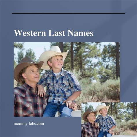 Western Last Names - Unique Cowboy And Country Surnames