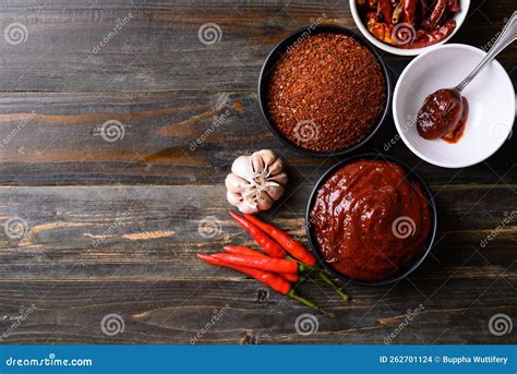 Korean Gochujang Red Chili Paste Stock Photo - Image of cooking ...