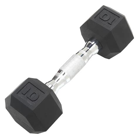 CAP Barbell 10 lb. Coated Hex Dumbbell - Single | Academy