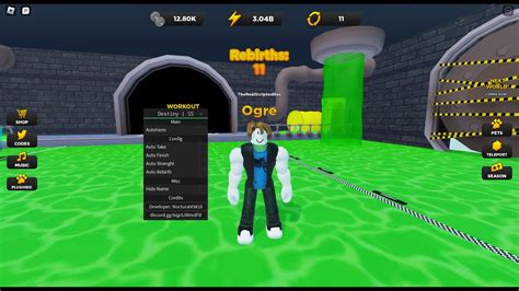 Image result for Roblox Strongman Simulator Hack Script