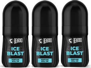 BEARDO Ice Blast Perfume Roll On | Long Lasting Fresh | Menthol, Musk ...