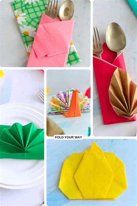 Paper Napkin Folding Ideas | Fold Your Way