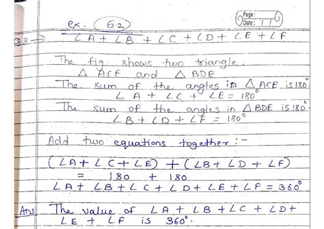 7th Grade Math: Triangle Angle Sum and Ratios Explained - Studocu