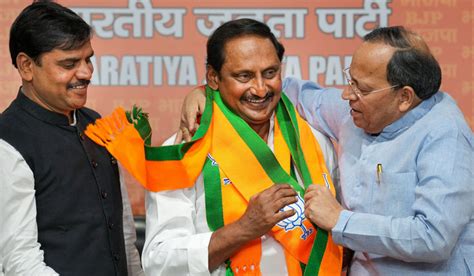 Andhra Pradesh: Ex-CM Kiran Kumar Reddy joins BJP, slams Congress- The Week