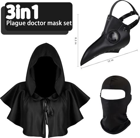 NC Halloween Plague Doctor Mask Plague Doctor Costume India | Ubuy