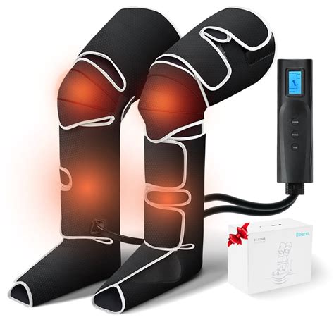 Buy Binecer Leg Massager with Heat Foot Massager Air Compression for ...