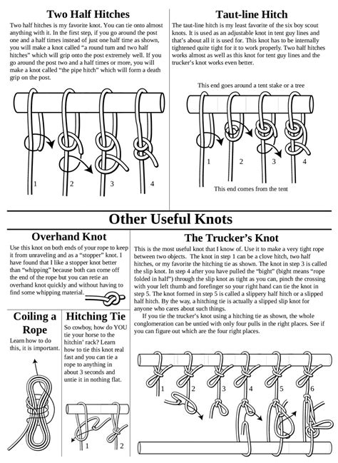 Types Of Boy Scout Knots at Lucinda Pell blog