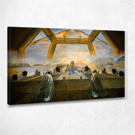 The Sacrament Of The Last Supper Dali Salvador canvas print