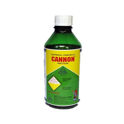 Nagarjuna NACL Cannon (Chlorpyriphos 50% + Cypermethrin 5% W/W) Insect ...