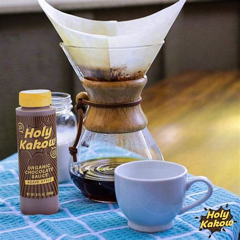 Organic Sugar-Free Chocolate Syrup with Agave, Real Ingredients - Holy ...