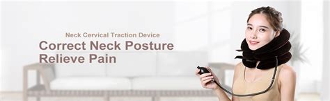 JEVAL 3 Layer Cervical Neck Traction Device Effective and Fast Pain And ...
