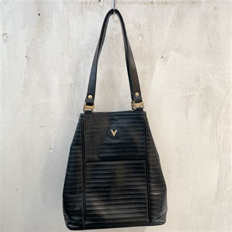 VALENTINO/handbag/leather/black/ladies/ヴァレンティノ/ハンドバッグ/革/黒色/レディース | UTA5