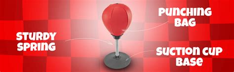 Buy IRIS Desktop Punching Speed Bags Stress Buster Ball Adults Kids ...