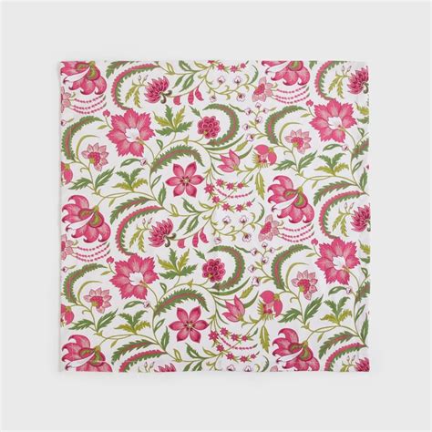 Buy Art of Asia Multicolour Printed Cotton Napkins - Set of 2 from Home ...