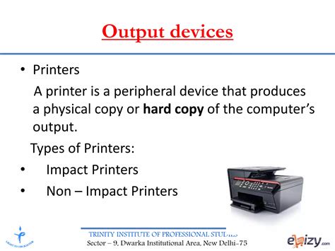 Image result for Types of Output Devices