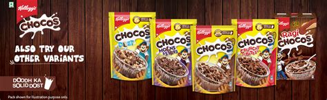 Kellogg’s Ragi Chocos, with Whole Grain, High in Protein, High in ...