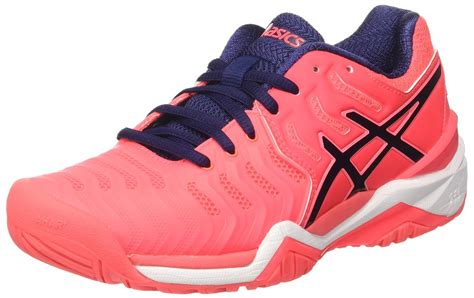Buy ASICS Women's Gel-Resolution 7 Tennis Shoes, Pink Diva Pink Indigo ...