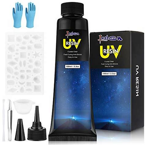 Clear UV Light Resin Hard, 100g Crystal UV Curing India | Ubuy