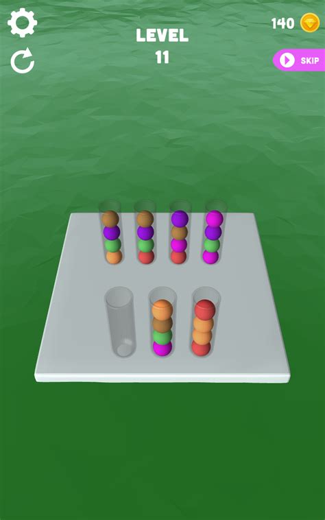 Sort Balls Puzzle - Bubble Sortpuz Color Sort Puzzle Game 3D Sorting ...