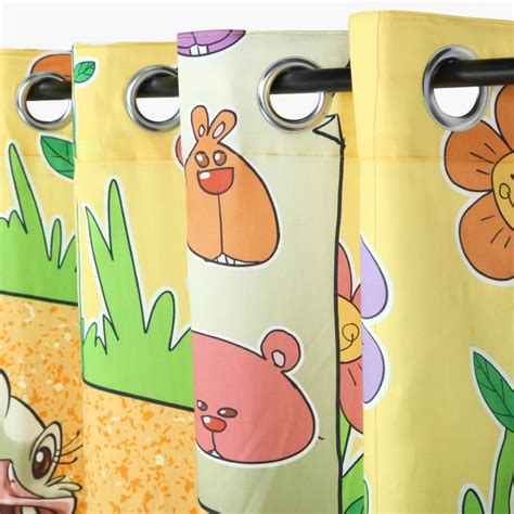 Buy City Goes Wild Door Curtain from Home Centre at just INR 1599.0