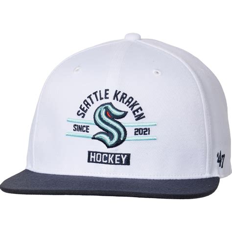 47 BRAND Seattle Kraken Claude Captain Baseball Cap - Save 64%