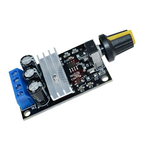 PWM DC 6V 12V 24V 28V 3A Motor Speed Control Switch Controller : Amazon ...