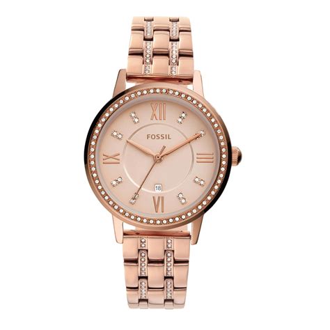 Fossil Gwen Analogue Women's Watch (Gold Dial Womens Standard Colored ...