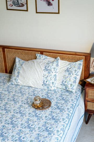 Buy Pure Cotton Single, Double & Super King Size Bed Sheets Online ...