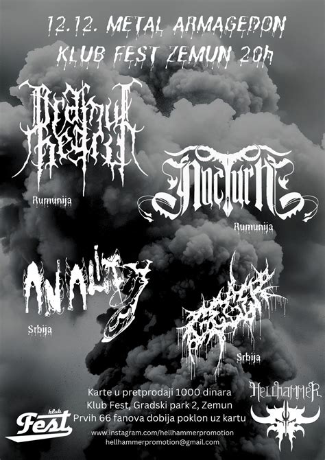 Metal Armagedon @Klub Fest 12.12.2024., Klub Fest, Belgrade, 12 ...