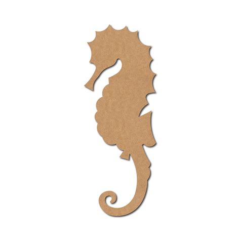 Seahorse Cutout MDF Design 2 – Woodle India