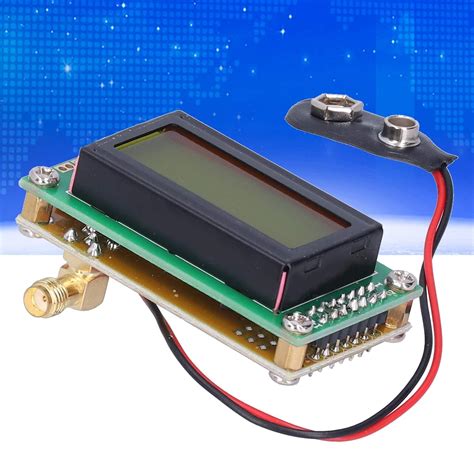 Frequency Meter, Powered By 9V Frequency Counter Resolution Of 100 Hz ...