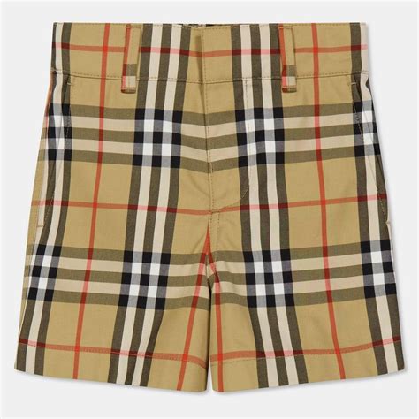 Burberry Kids' Burb Oscar Check Chino Shorts | Flannels