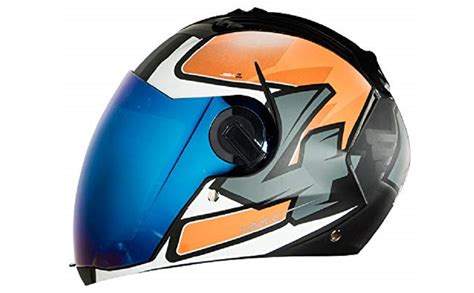 Steelbird SBA-2 Robotics Full Face Graphics Helmet in Matt Finish ...