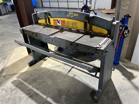 Used Roper Whitney 52-inch foot shear 16-gauge - Production Products, Inc.